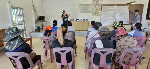พช.สว่างวีระวงศ์ จัดประชุมโครงการส่งเสริมและพัฒนาอาชีพตามแนวทางสัมมาชีพชุมชน กิจกรรมสร้างสัมมาชีพชุมชนครัวเรือนที่ได้รับผลกระทบด้านอาชีพและรายได้ที่มีศักยภาพและสามารถพัฒนาได้