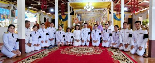 พช.สว่างวีระวงศ์ ร่วมพิธีบรรพชาสามเณรภาคฤดูร้อนเฉลิมพระเกียรติ ประจำปี พ.ศ. 2569